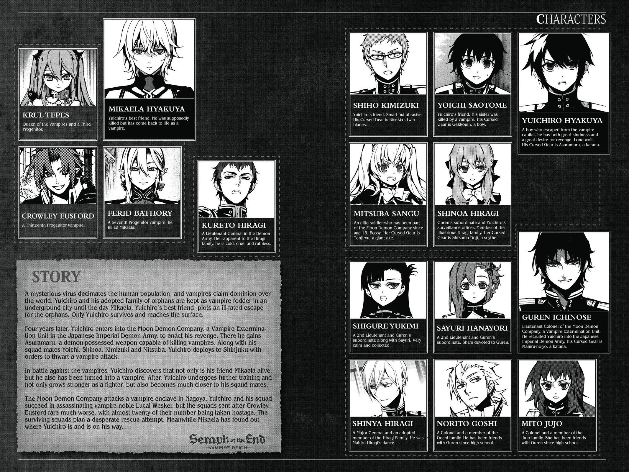 Read Seraph of the End Vampire Reign Manga Online