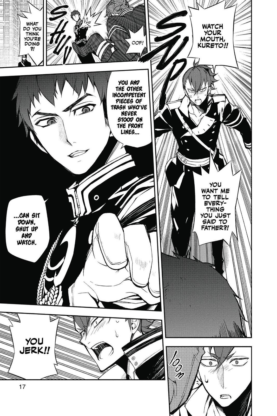 Read Seraph of the End Vampire Reign Manga Online