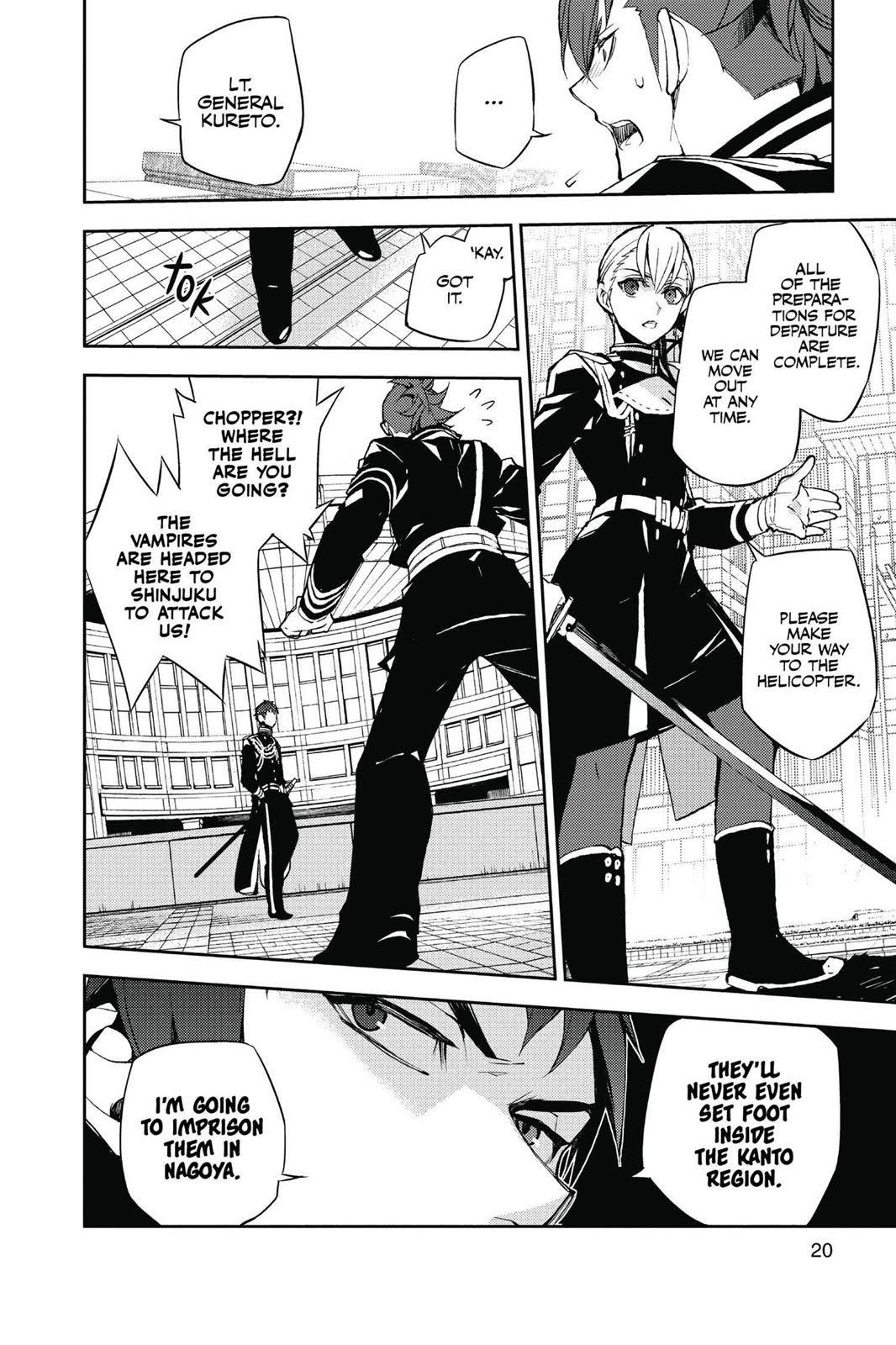 Read Seraph of the End Vampire Reign Manga Online
