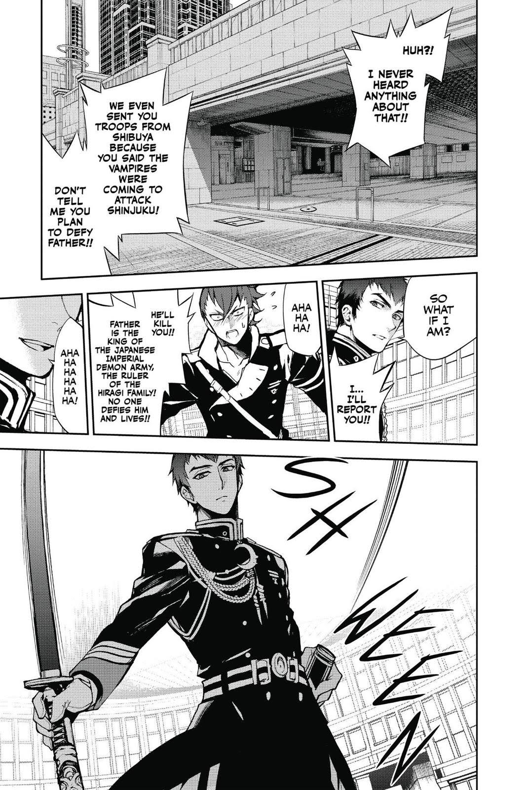 Read Seraph of the End Vampire Reign Manga Online