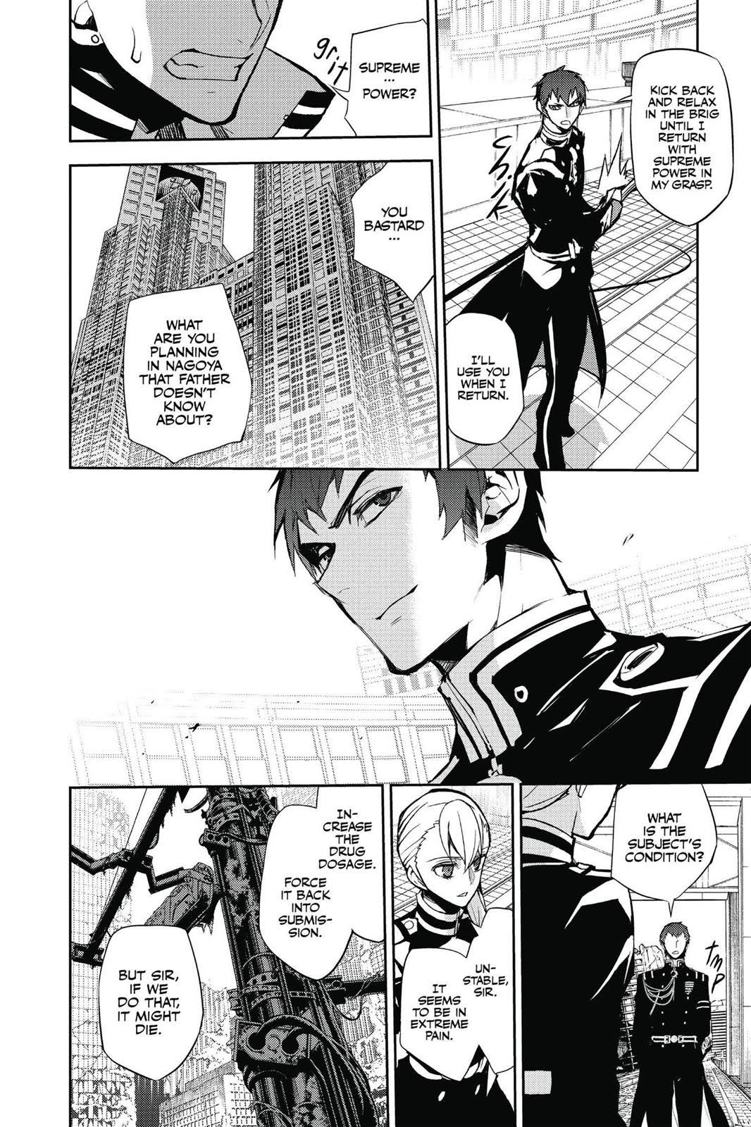 Read Seraph of the End Vampire Reign Manga Online