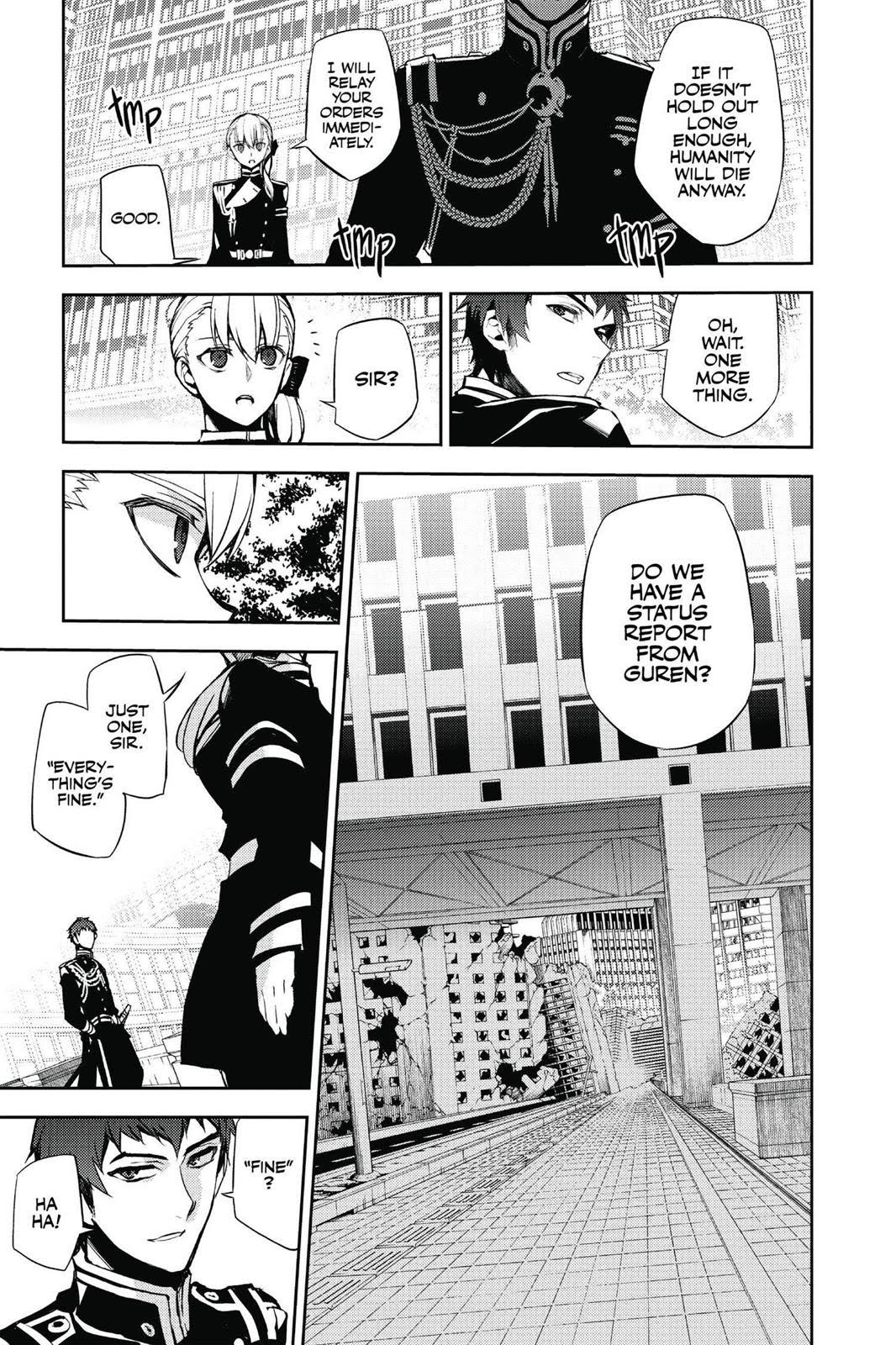 Read Seraph of the End Vampire Reign Manga Online