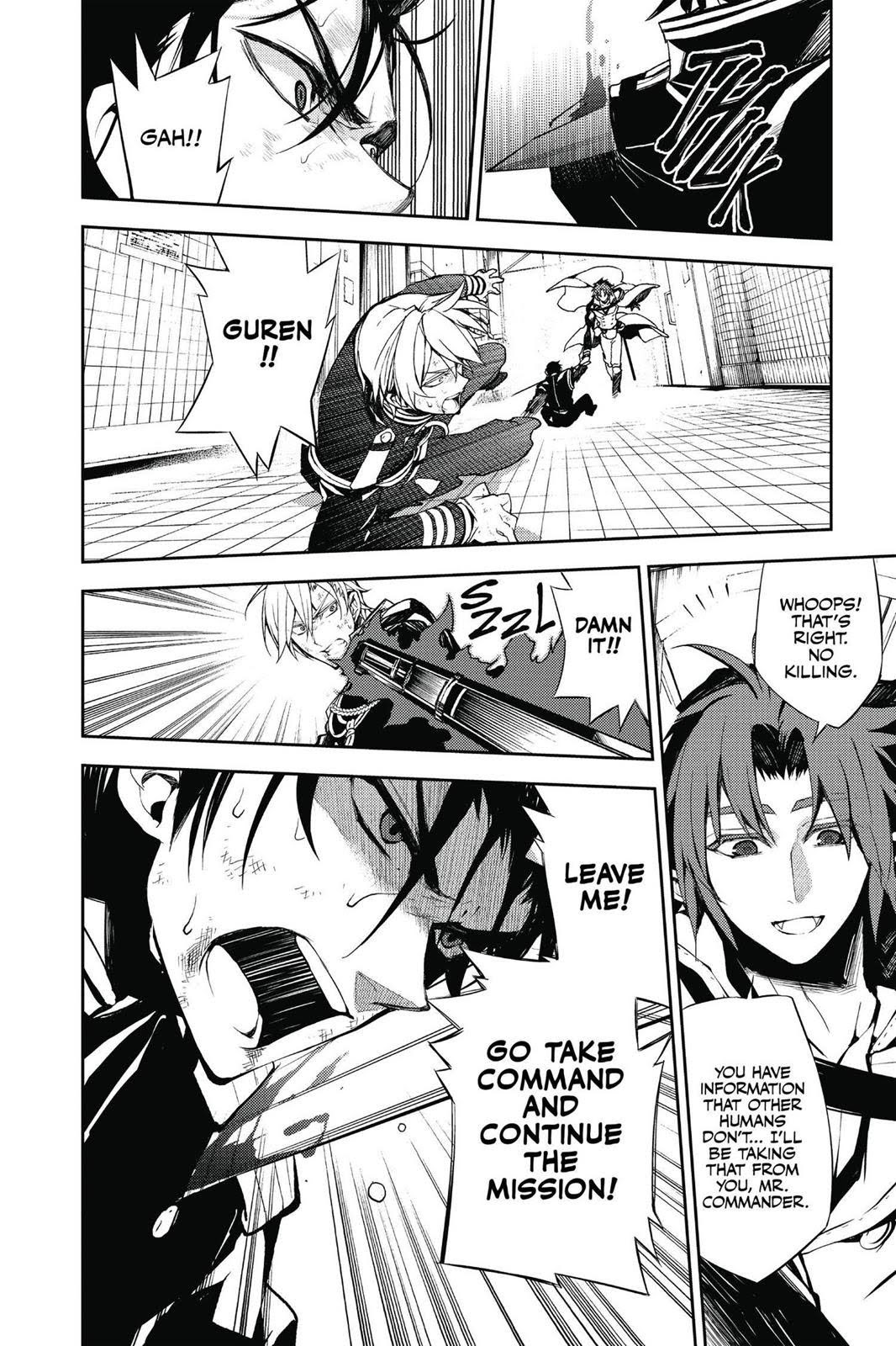 Read Seraph of the End Vampire Reign Manga Online