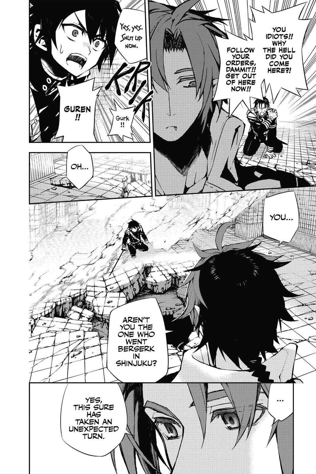 Read Seraph of the End Vampire Reign Manga Online