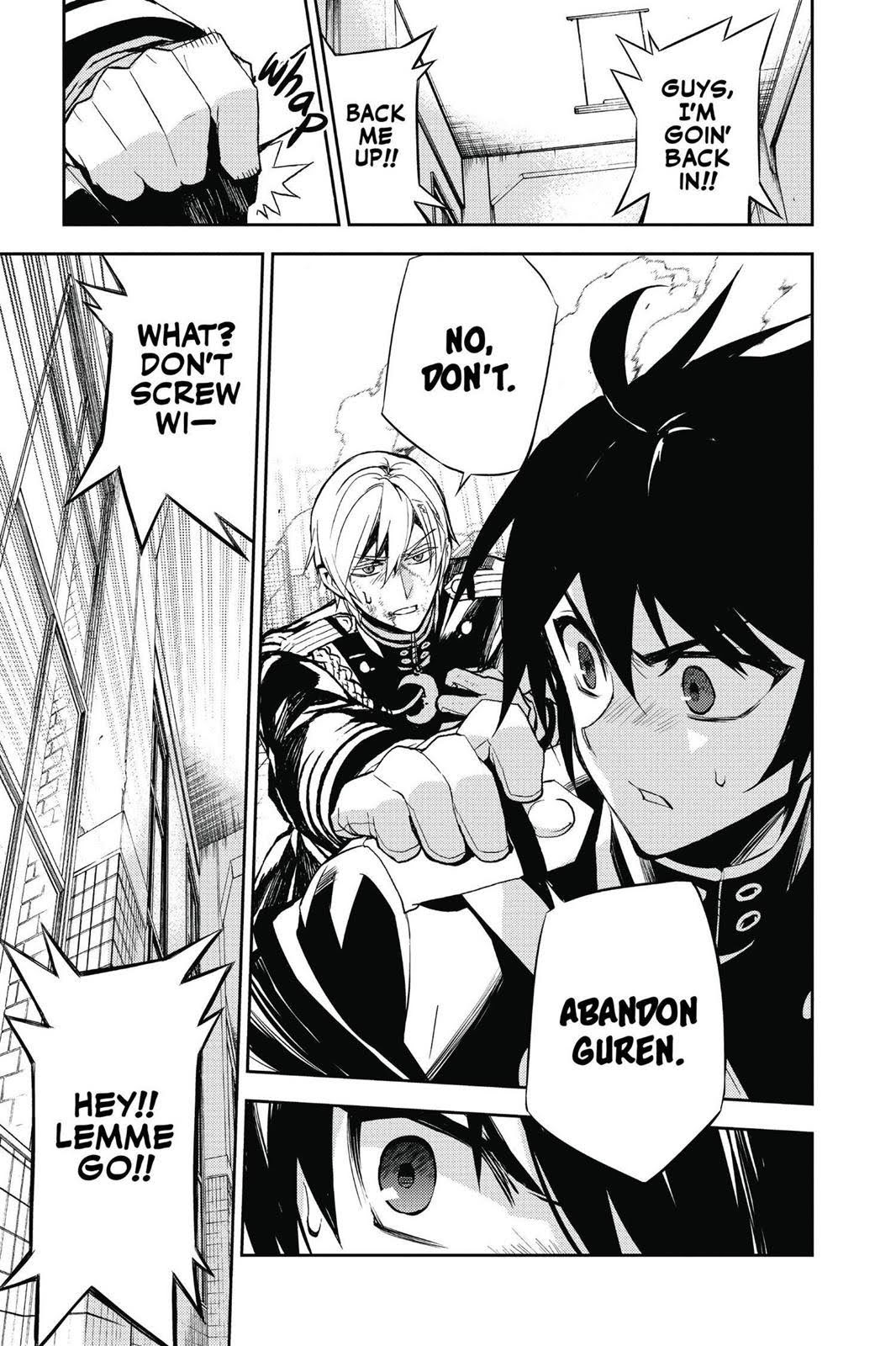 Read Seraph of the End Vampire Reign Manga Online