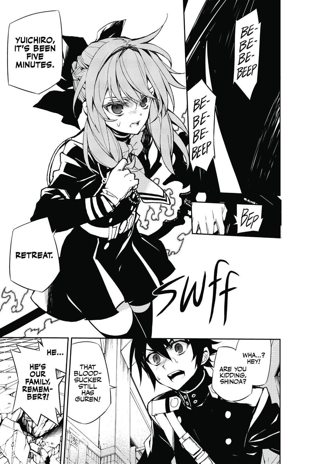 Read Seraph of the End Vampire Reign Manga Online