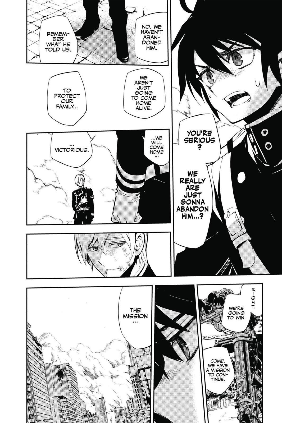 Read Seraph of the End Vampire Reign Manga Online
