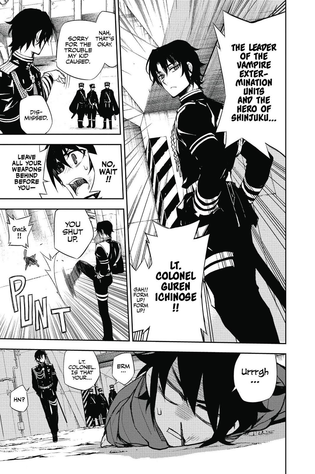 Read Seraph of the End Vampire Reign Manga Online