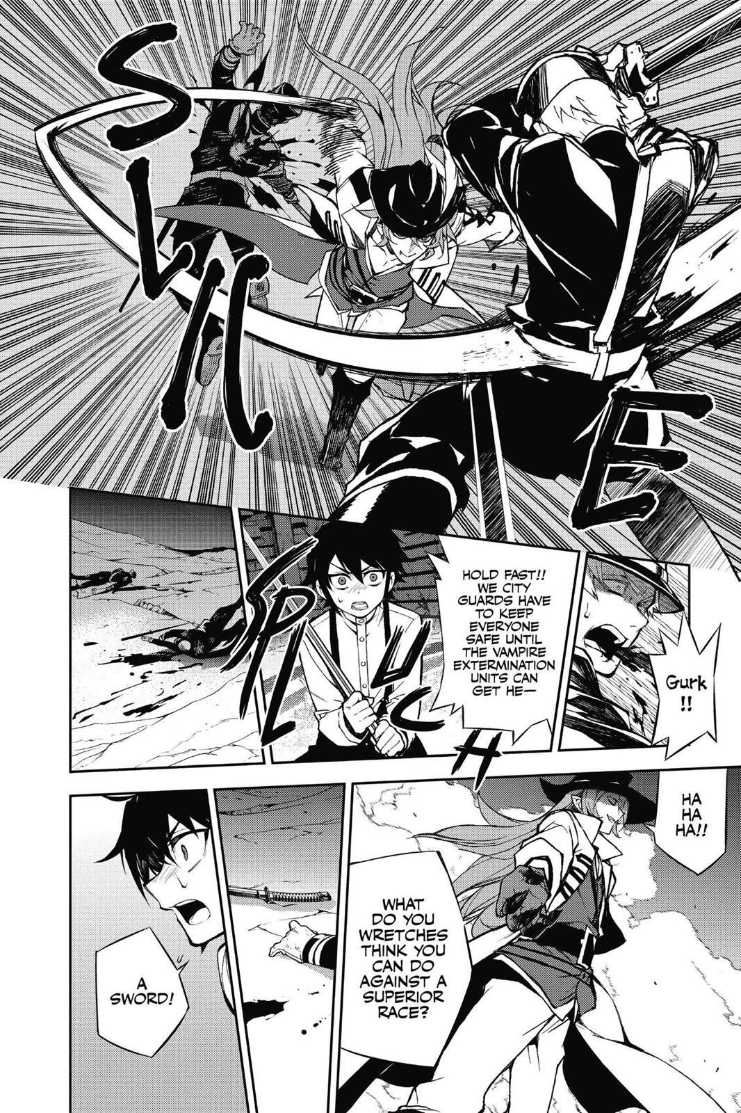 Read Seraph of the End Vampire Reign Manga Online