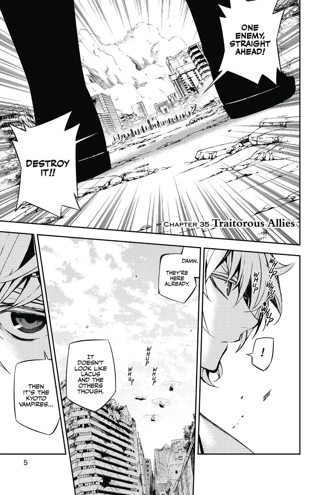 Read Seraph of the End Vampire Reign Manga Online
