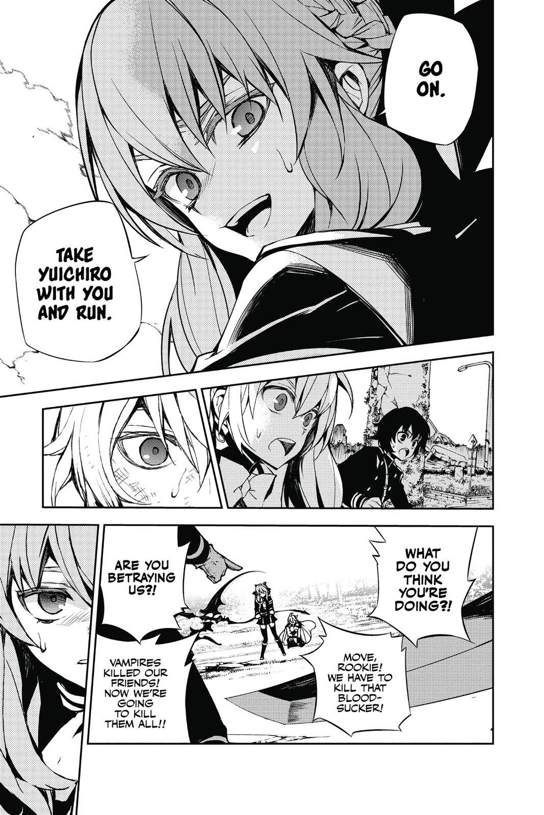 Read Seraph of the End Vampire Reign Manga Online
