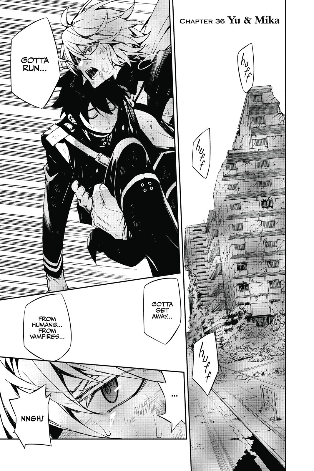 Read Seraph of the End Vampire Reign Manga Online