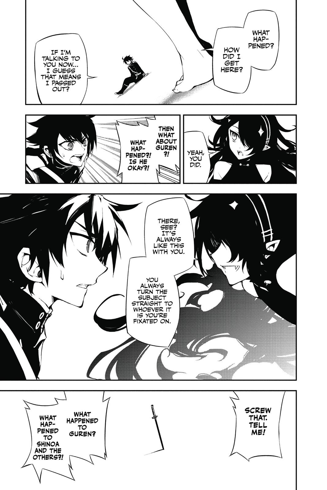 Read Seraph of the End Vampire Reign Manga Online