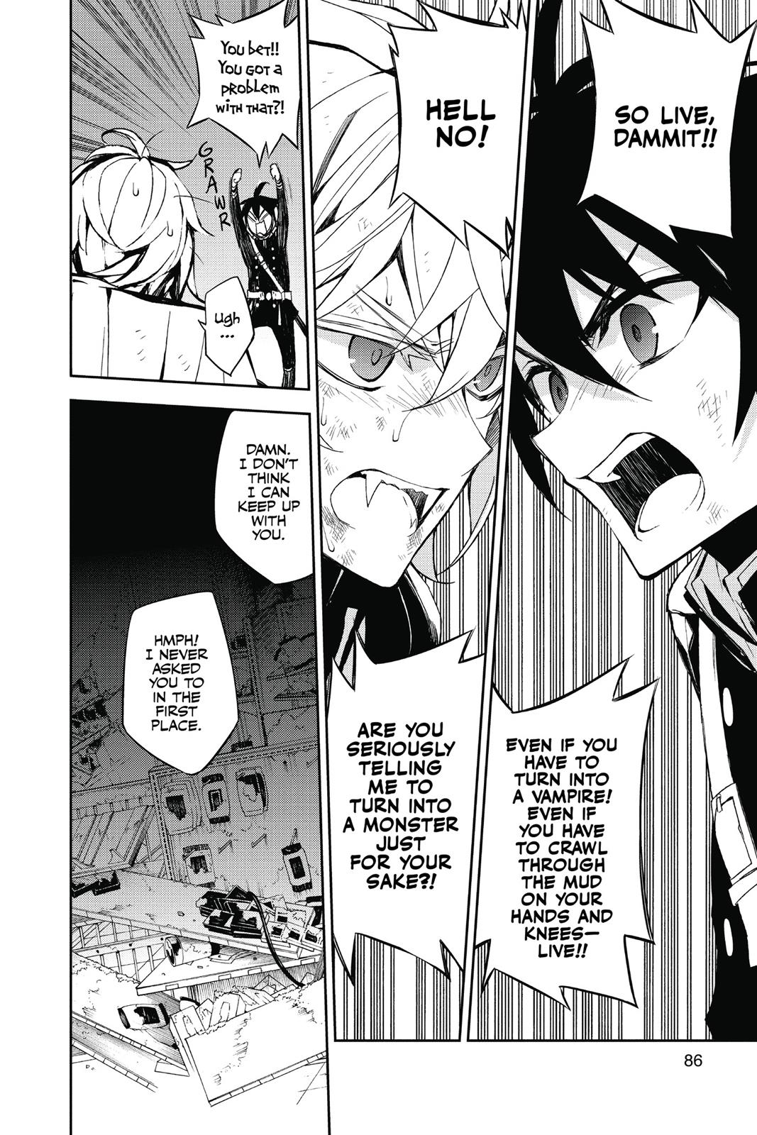 Read Seraph of the End Vampire Reign Manga Online