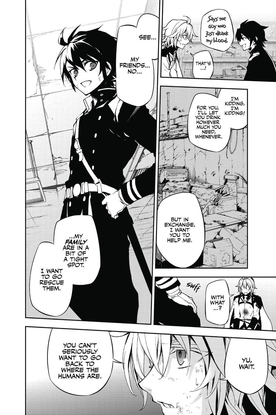 Read Seraph of the End Vampire Reign Manga Online