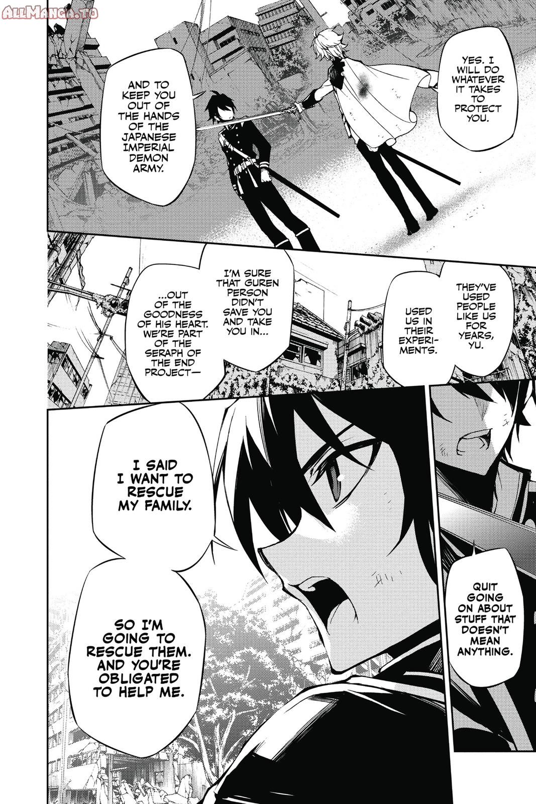 Read Seraph of the End Vampire Reign Manga Online