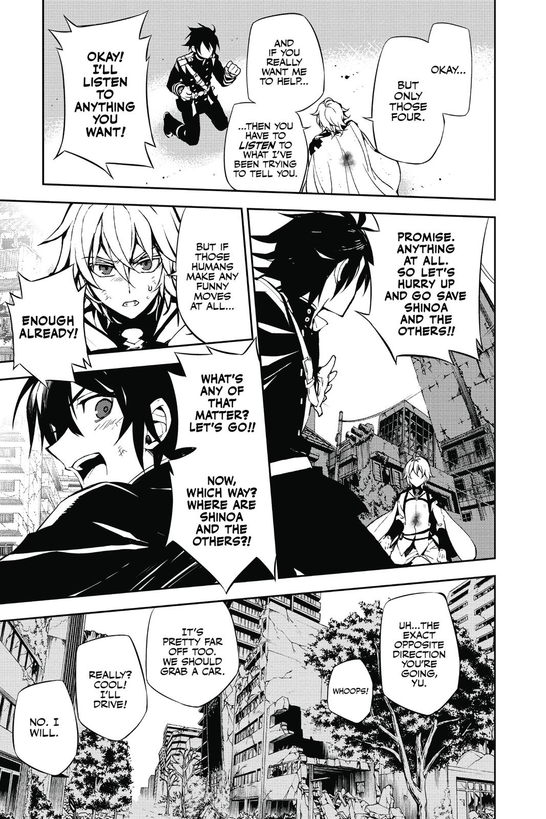 Read Seraph of the End Vampire Reign Manga Online