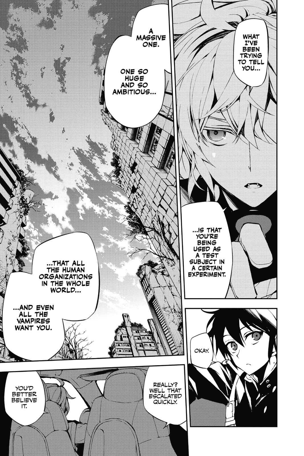 Read Seraph of the End Vampire Reign Manga Online