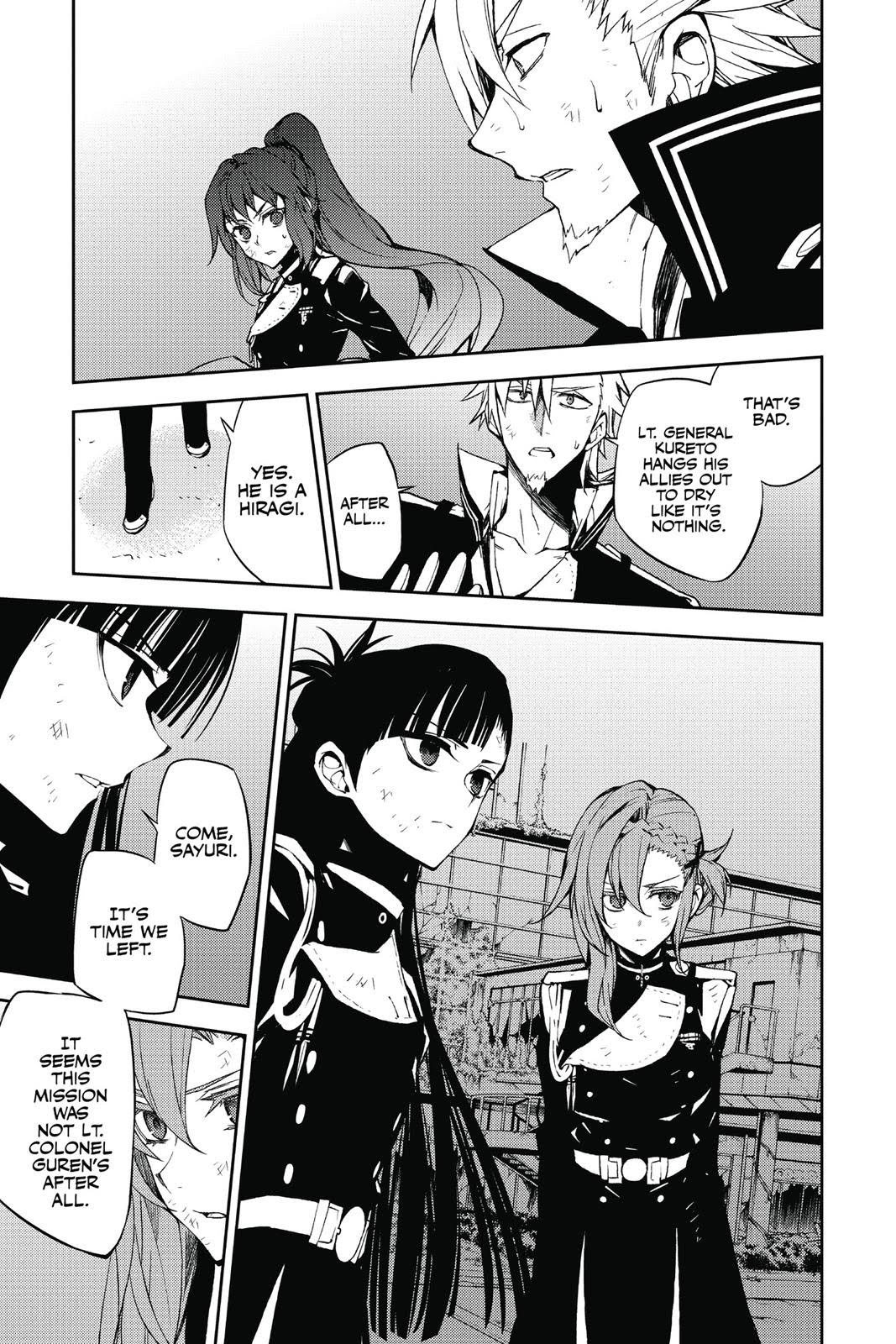 Read Seraph of the End Vampire Reign Manga Online