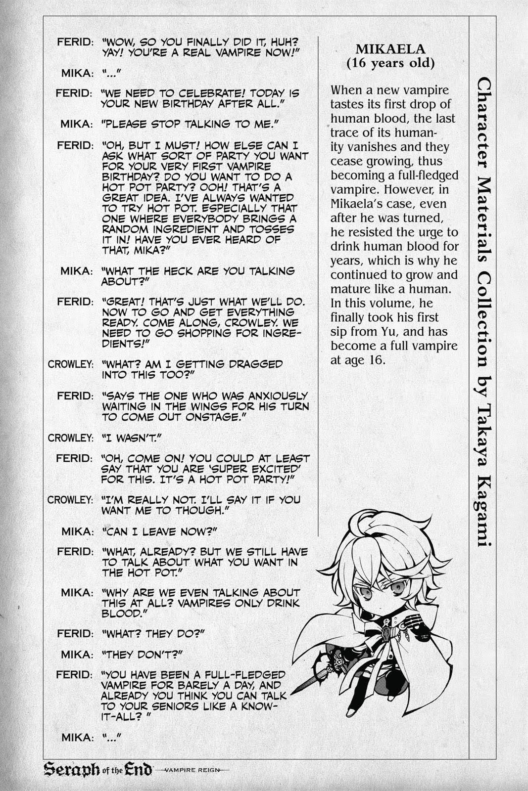 Read Seraph of the End Vampire Reign Manga Online