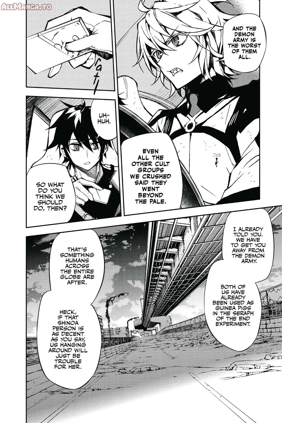 Read Seraph of the End Vampire Reign Manga Online