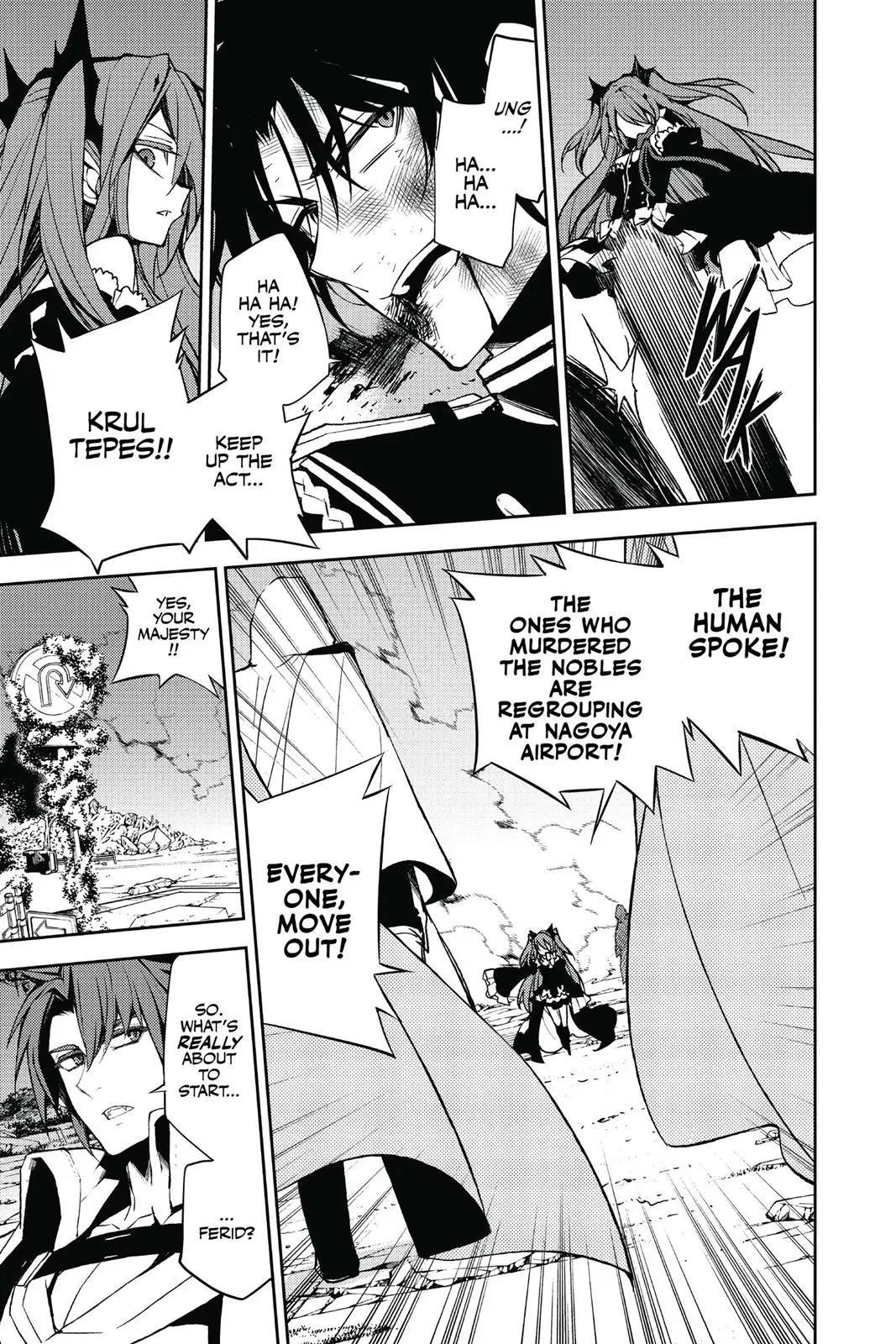 Read Seraph of the End Vampire Reign Manga Online