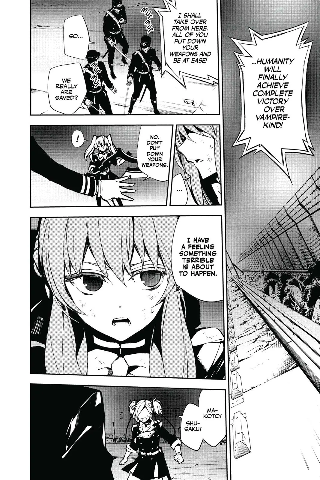 Read Seraph of the End Vampire Reign Manga Online