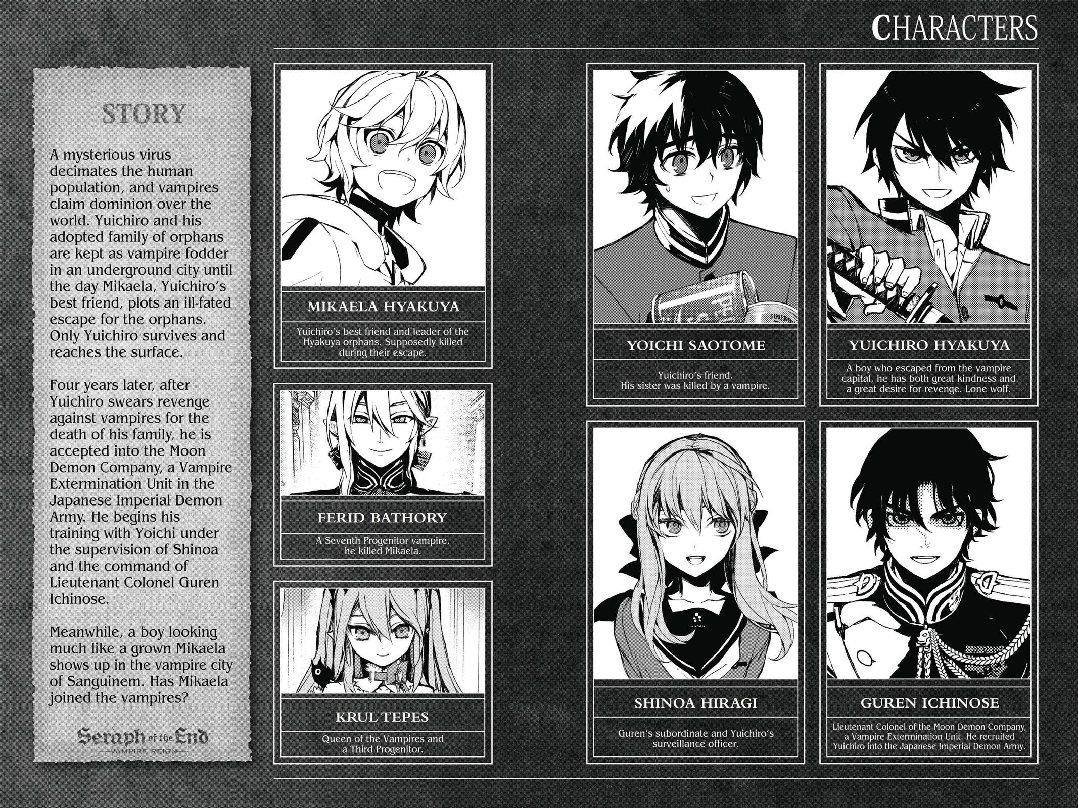 Read Seraph of the End Vampire Reign Manga Online