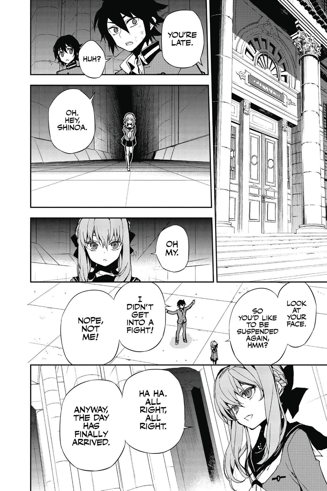 Read Seraph of the End Vampire Reign Manga Online
