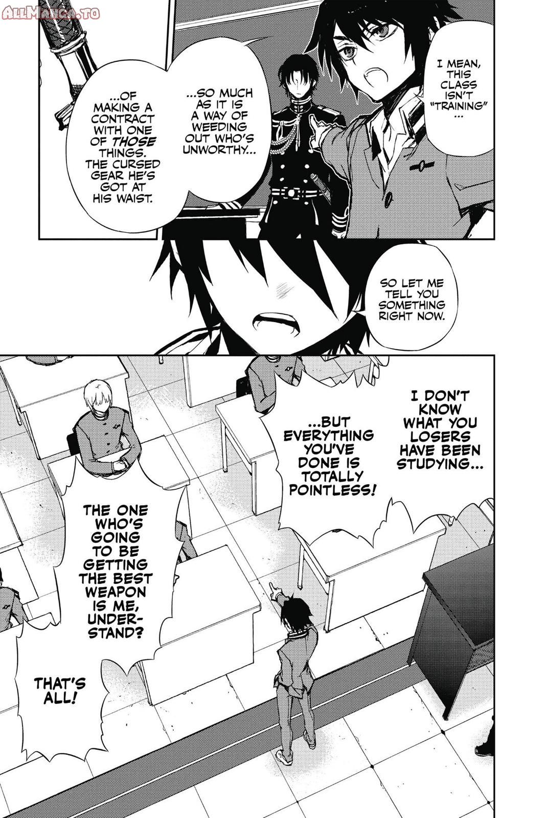 Read Seraph of the End Vampire Reign Manga Online