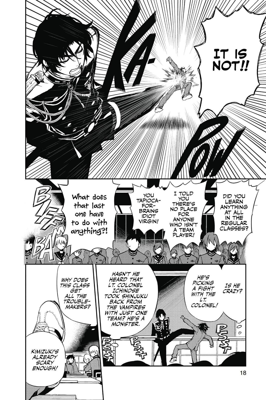 Read Seraph of the End Vampire Reign Manga Online