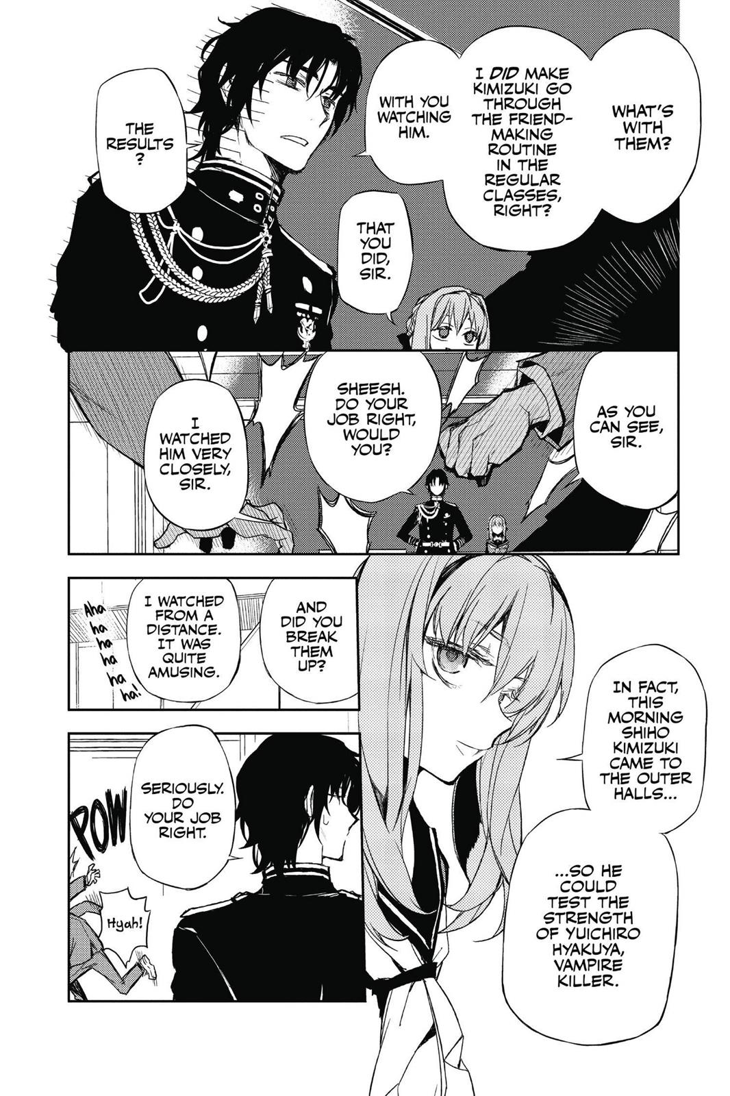 Read Seraph of the End Vampire Reign Manga Online
