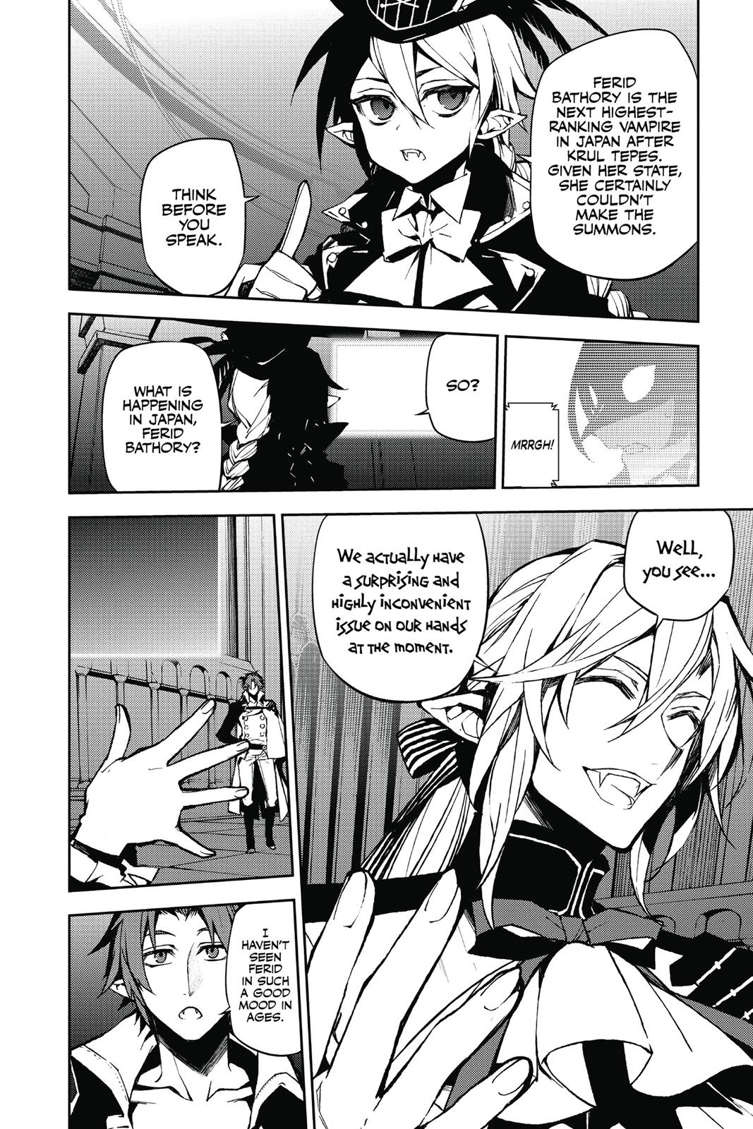 Read Seraph of the End Vampire Reign Manga Online