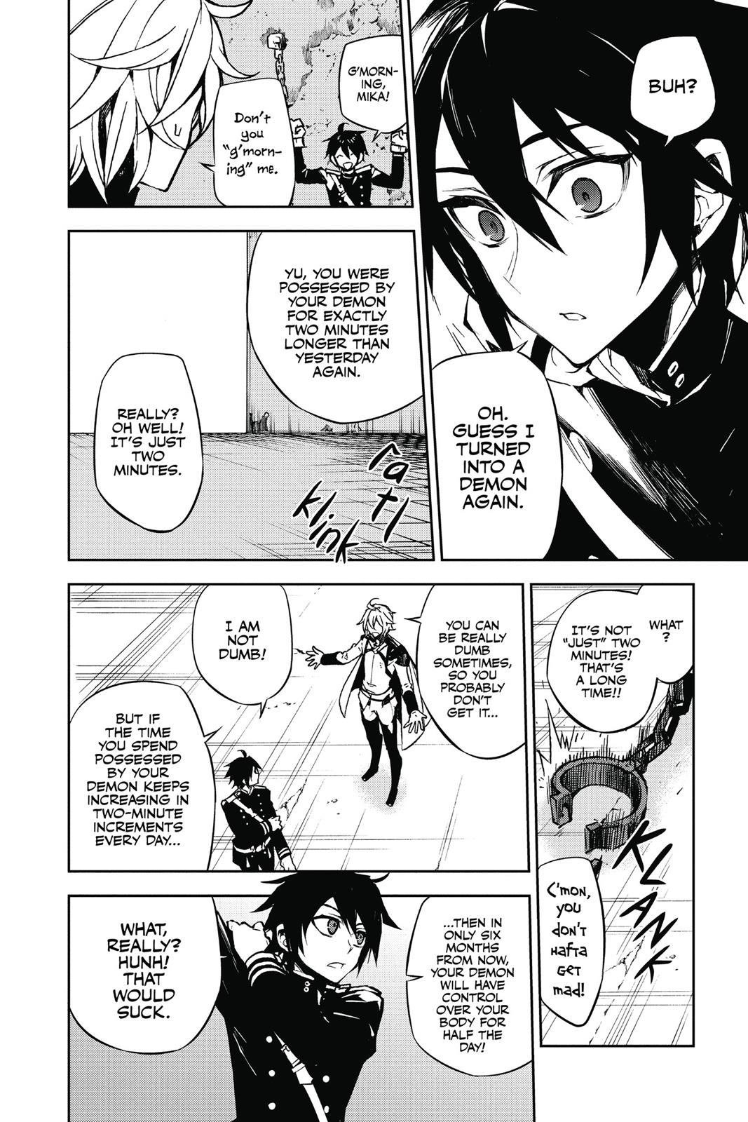 Read Seraph of the End Vampire Reign Manga Online