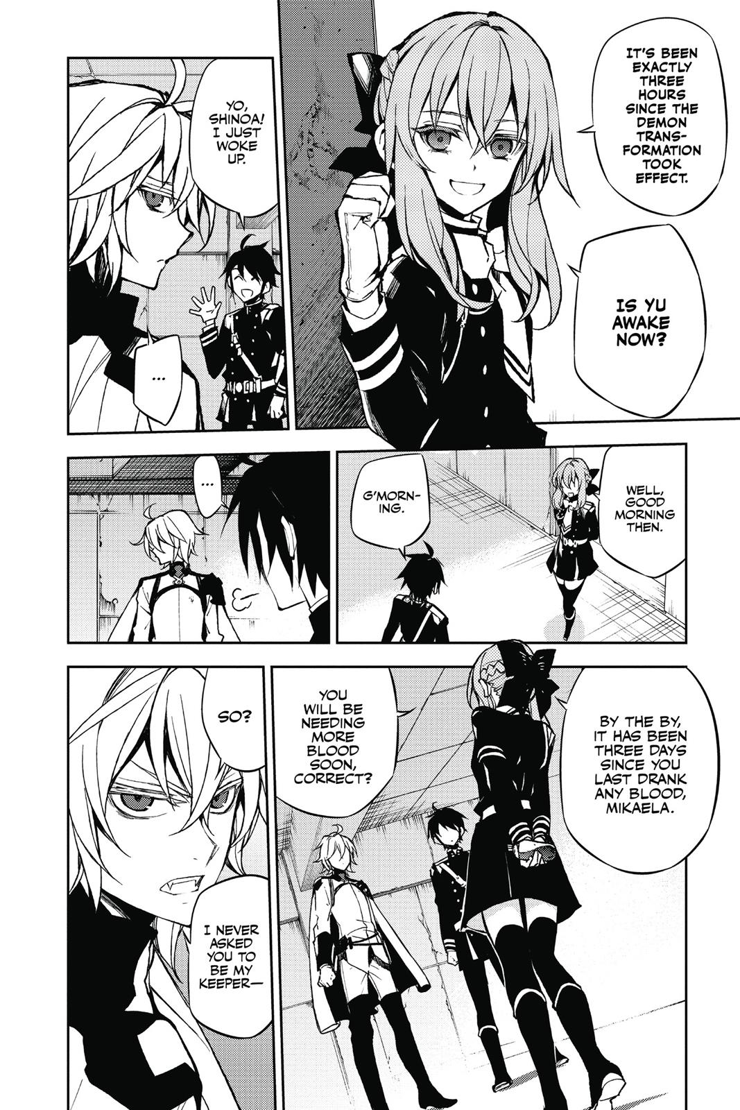 Read Seraph of the End Vampire Reign Manga Online