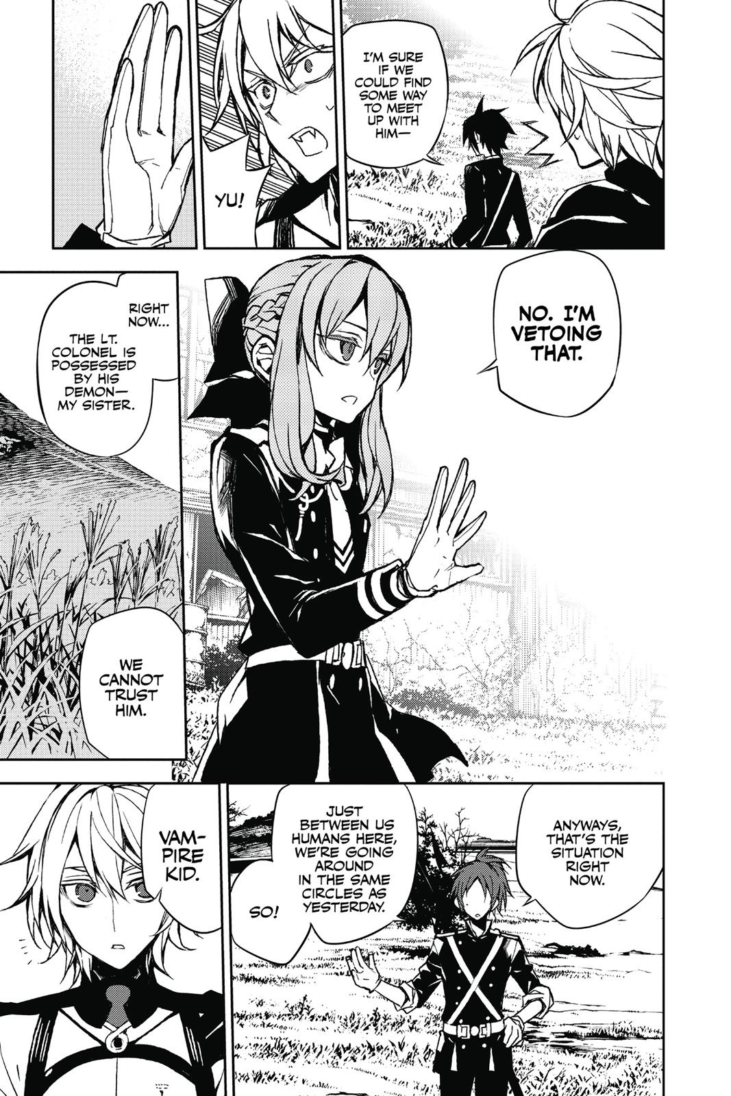 Read Seraph of the End Vampire Reign Manga Online