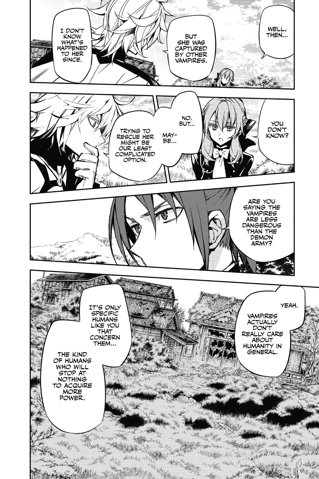 Read Seraph of the End Vampire Reign Manga Online