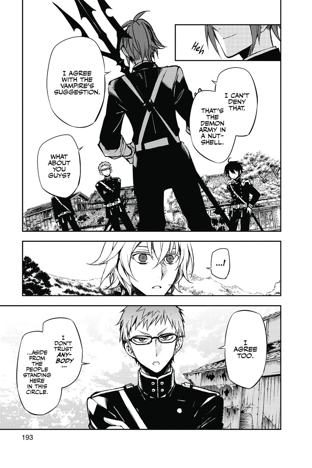 Read Seraph of the End Vampire Reign Manga Online