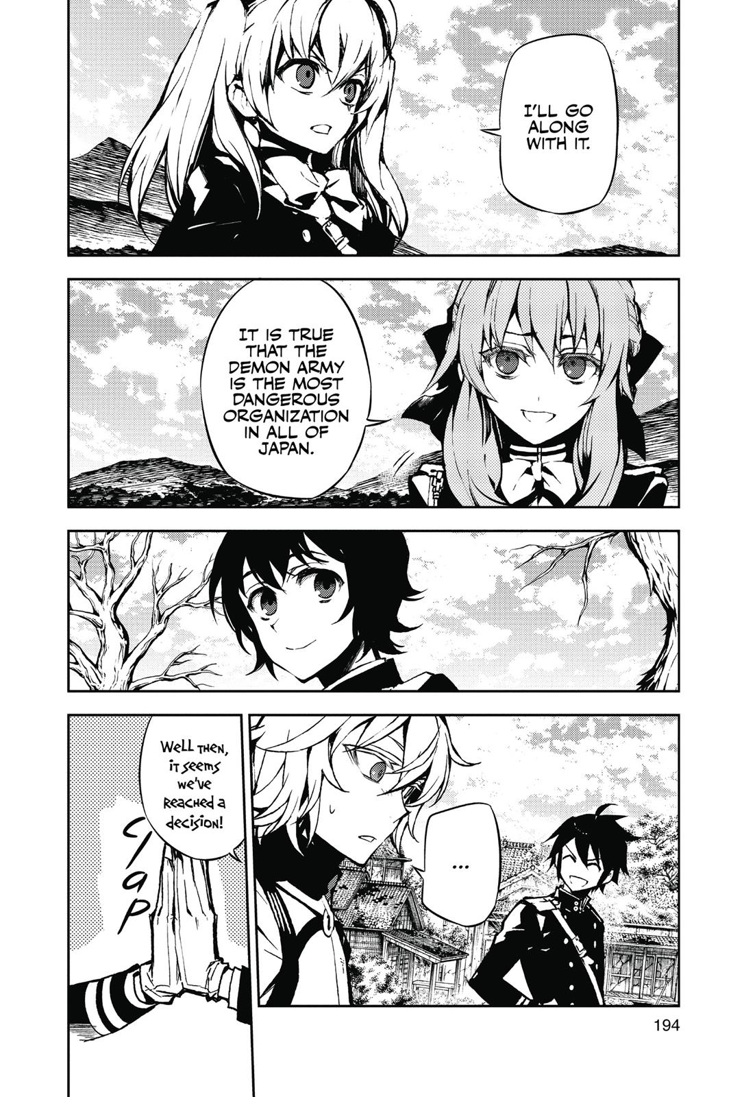 Read Seraph of the End Vampire Reign Manga Online