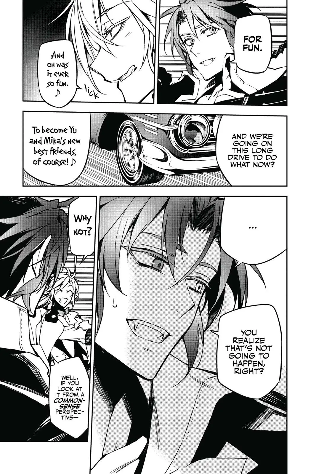 Read Seraph of the End Vampire Reign Manga Online