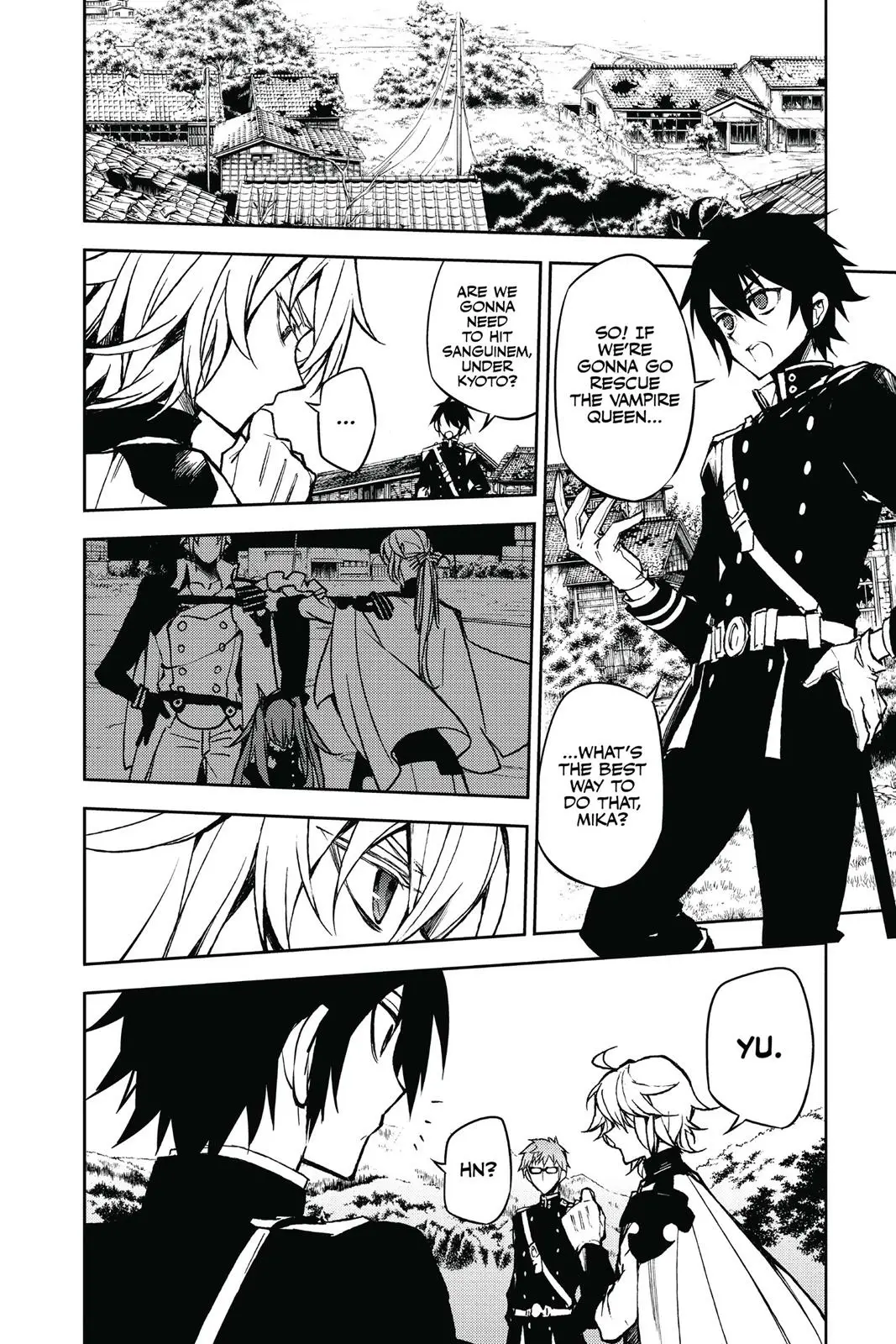 Read Seraph of the End Vampire Reign Manga Online