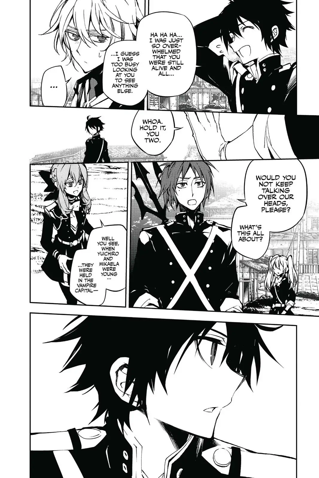 Read Seraph of the End Vampire Reign Manga Online