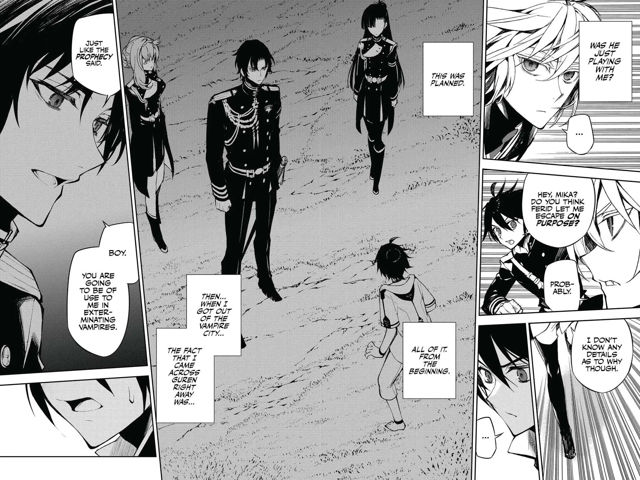 Read Seraph of the End Vampire Reign Manga Online
