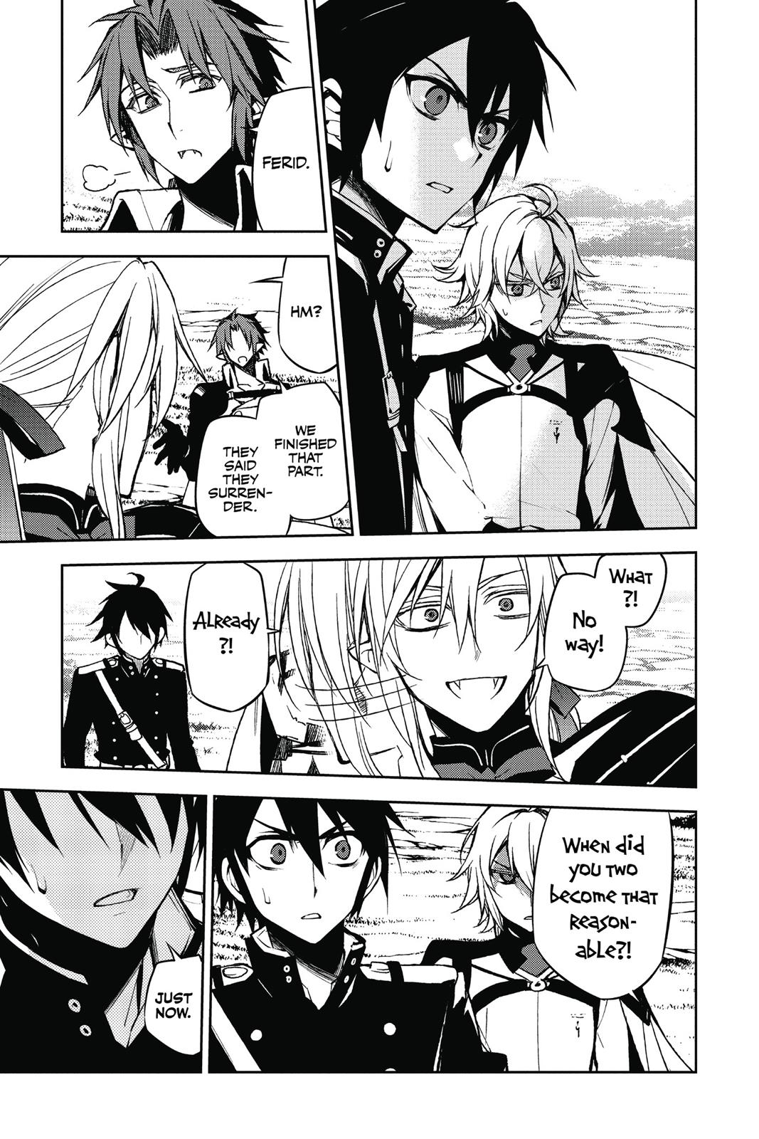 Read Seraph of the End Vampire Reign Manga Online