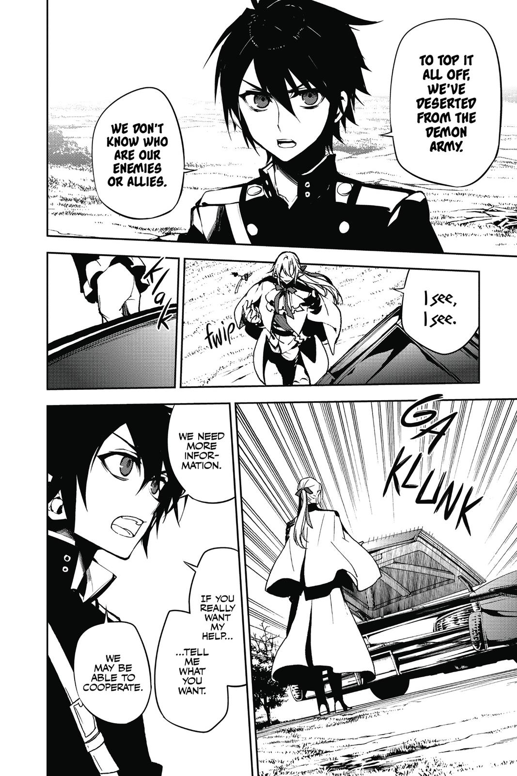 Read Seraph of the End Vampire Reign Manga Online