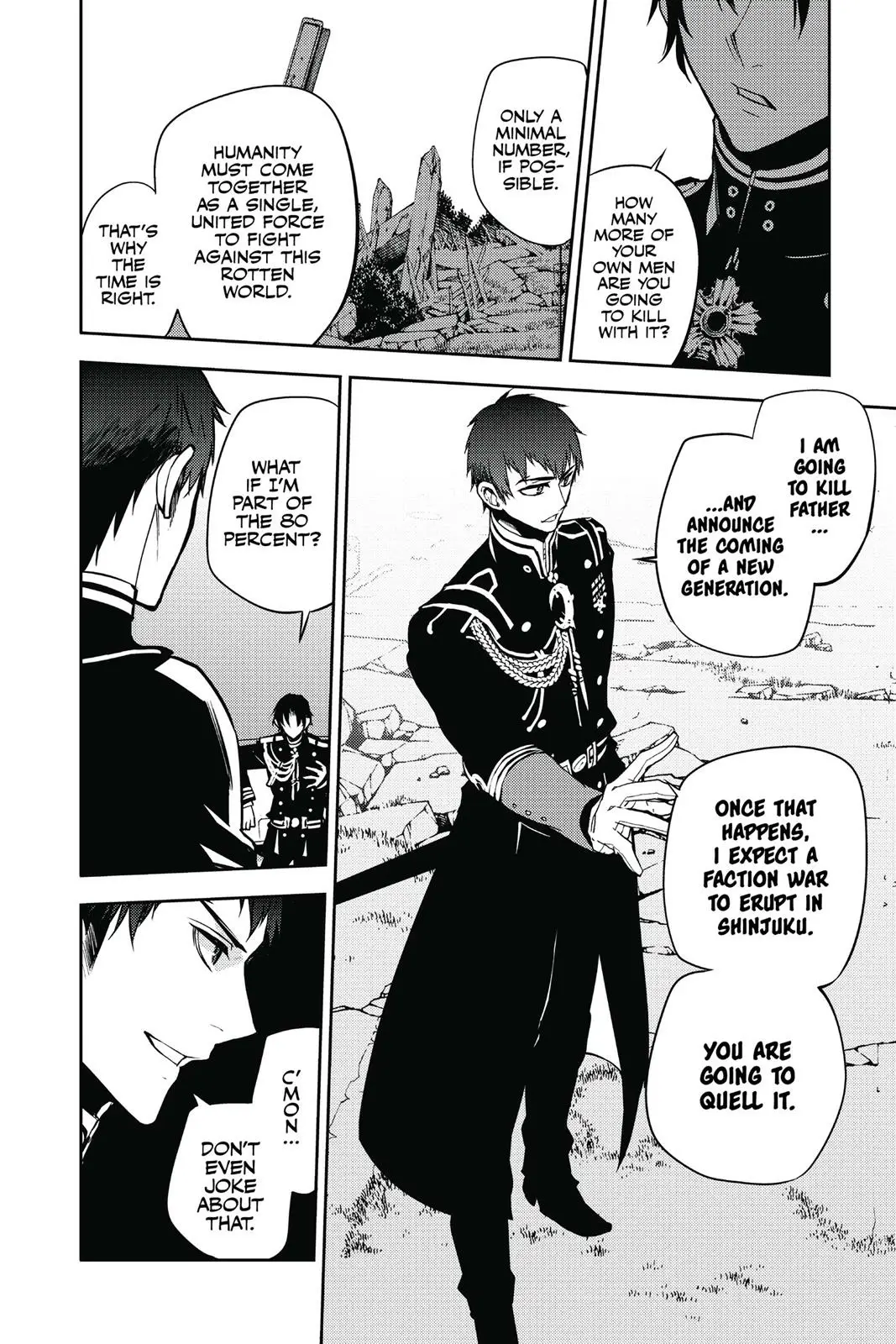 Read Seraph of the End Vampire Reign Manga Online