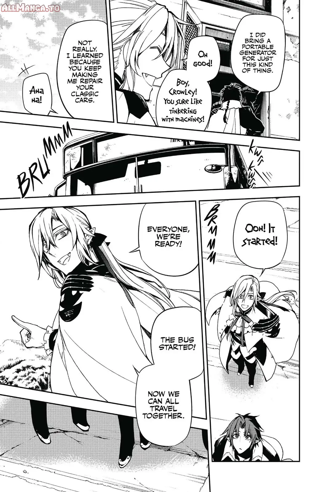 Read Seraph of the End Vampire Reign Manga Online