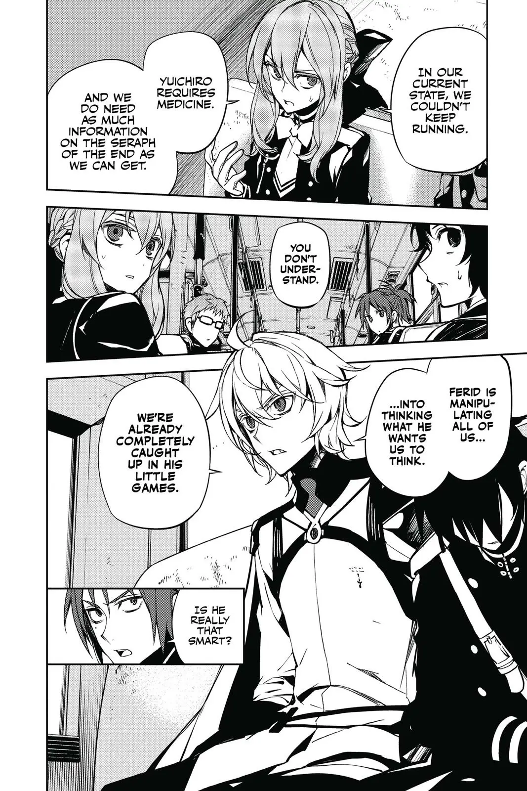 Read Seraph of the End Vampire Reign Manga Online