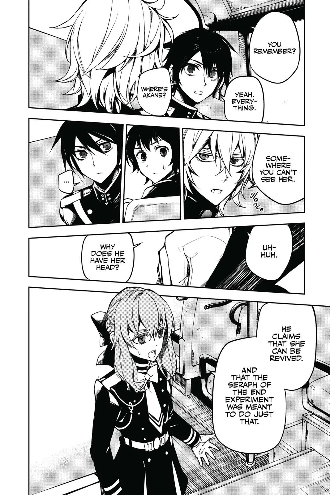 Read Seraph of the End Vampire Reign Manga Online
