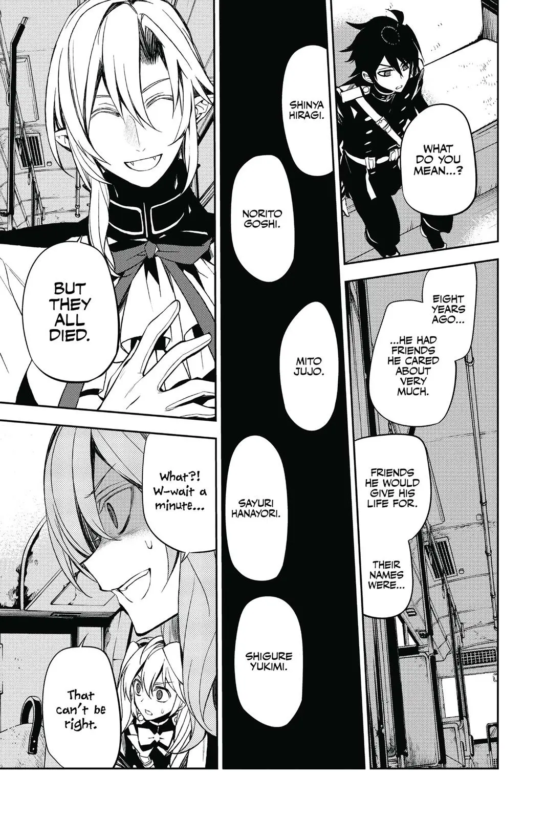Read Seraph of the End Vampire Reign Manga Online